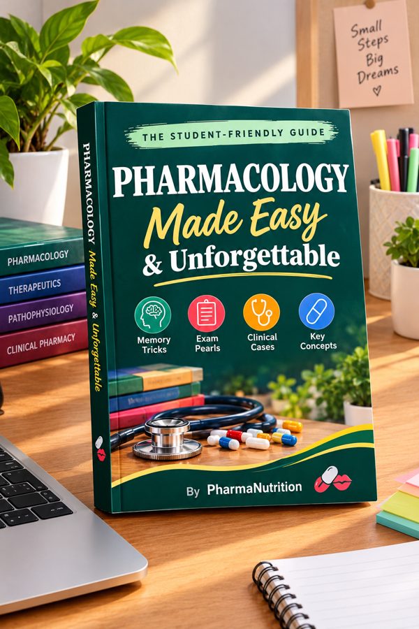 Pharmacology Made Easy & Unforgettable ebook cover